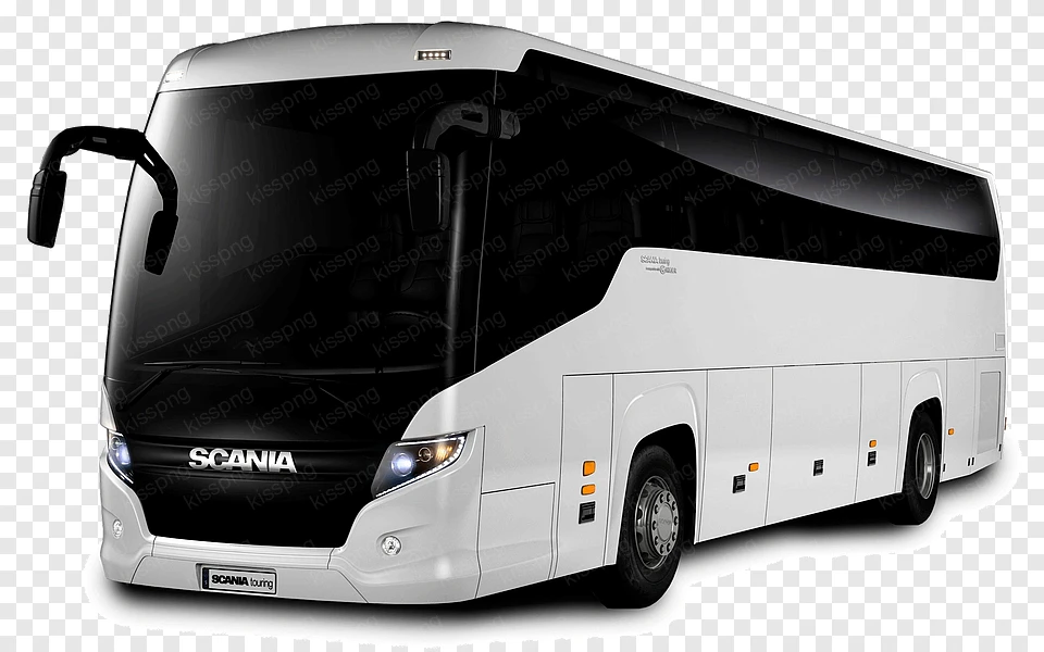 Modern White Bus Transportation Design - White Bus exclusive png image ...